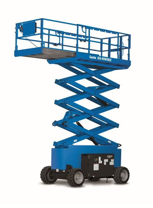 Sakselift diesel arb.h <15m støttebein Sakselift diesel arb.h <15m støttebein